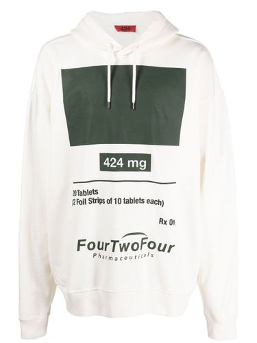 Oversized Cotton Hoodie - 424 - Modalova