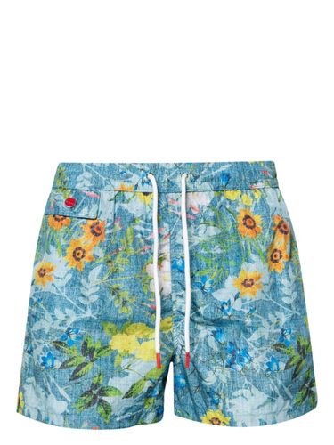 Kiton Printed Swim Shorts - Kiton - Modalova