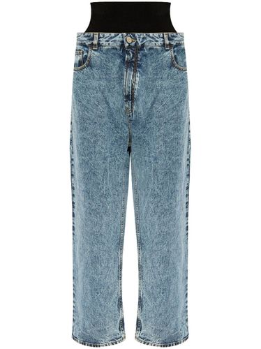 Alaïa Knitted Band Denim Jeans - Alaïa - Modalova