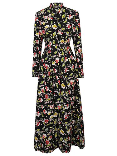 OBIDI Flower Print Silk Dress - OBIDI - Modalova