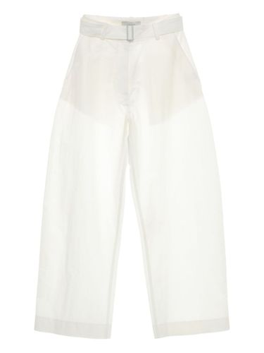Round Leg Cotton Trousers - STUDIO NICHOLSON - Modalova