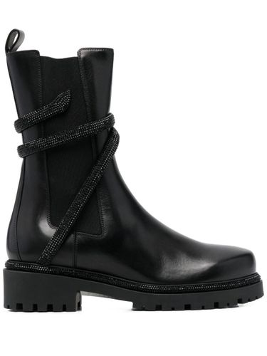 RENE' CAOVILLA Cleo Biker Boots - RENE' CAOVILLA - Modalova
