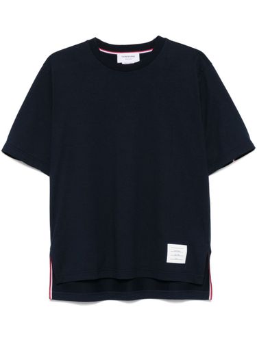 Oversized Cotton T-Shirt - Thom Browne - Modalova