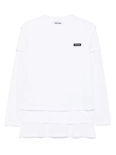 Miu Miu Cotton T-Shirt - 3Pack - Miu Miu - Modalova
