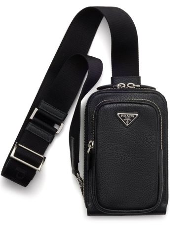 Prada Leather Phone Pouch - Prada - Modalova