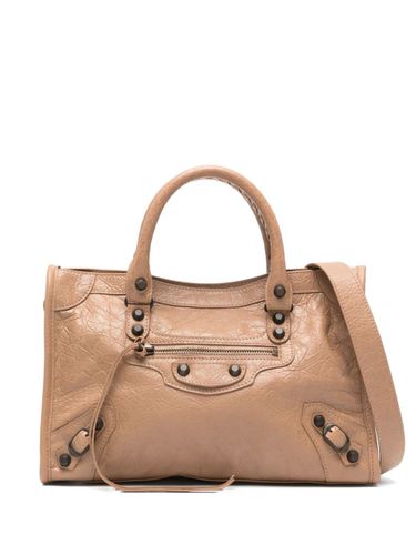 City Small Leather Handbag - Balenciaga - Modalova
