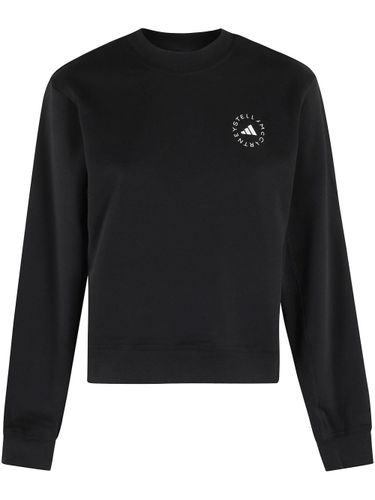Logo Organic Cotton Sweatshirt - Adidas By Stella McCartney - Modalova