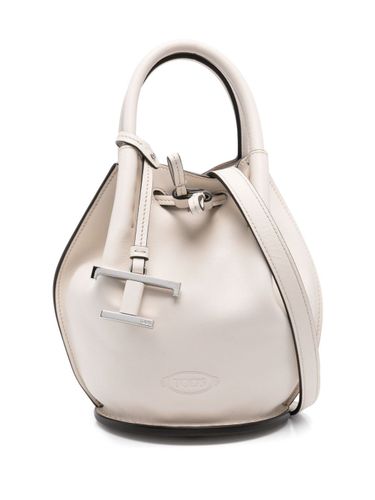 Tod's Mini Leather Bucket Bag - Tod's - Modalova