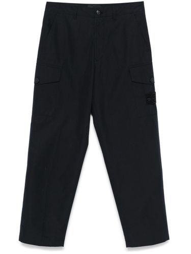 Stone Island Trousers With Logo - Stone Island - Modalova