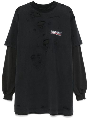 Political Campaign Layered T-Shirt - Balenciaga - Modalova