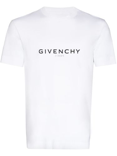 Givenchy Logo Cotton T-Shirt - Givenchy - Modalova