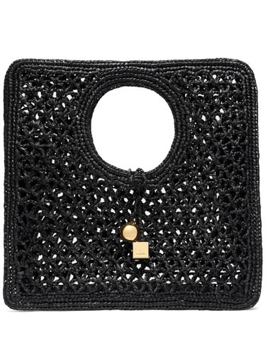 Le Petit Carre Spiaggia Rafia Handbag - JACQUEMUS - Modalova