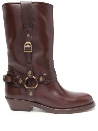 Isabel Marant Heiko Leather Boots - Isabel Marant - Modalova