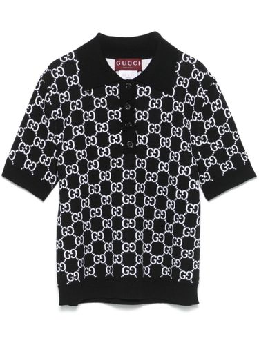 Gucci Gg Supreme Wool Polo Shirt - Gucci - Modalova