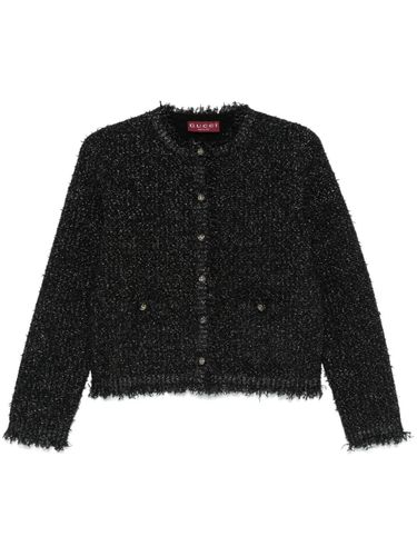 Gucci Lamé Cardigan - Gucci - Modalova