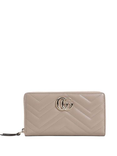 Gucci Gg Marmont Leather Wallet - Gucci - Modalova