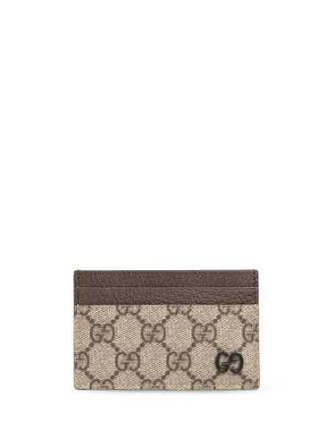 Gucci Gg Supreme Card Case - Gucci - Modalova