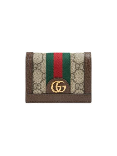 Gucci Ophidia Gg Flap Wallet - Gucci - Modalova