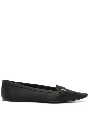Saint Laurent Poppy Satin Ballets - Saint Laurent - Modalova