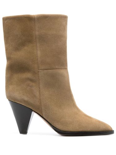 Rouxa Suede Leather Boots - Isabel Marant - Modalova