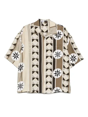 Printed Silk Shirt - LOEWE PAULA'S IBIZA - Modalova