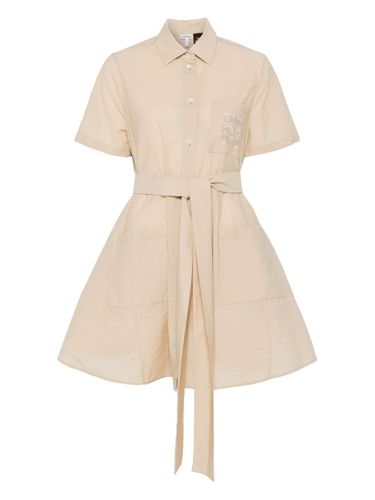 Cotton Blend Chemisier Dress - LOEWE PAULA'S IBIZA - Modalova