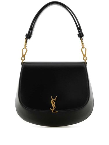 Voltaire Leather Top Handle Bag - Saint Laurent - Modalova