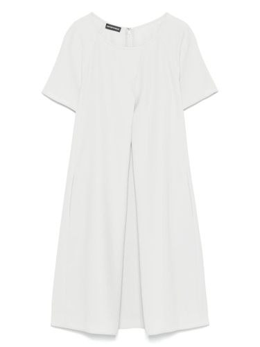 Emporio Armani Cady Short Dress - Emporio Armani - Modalova