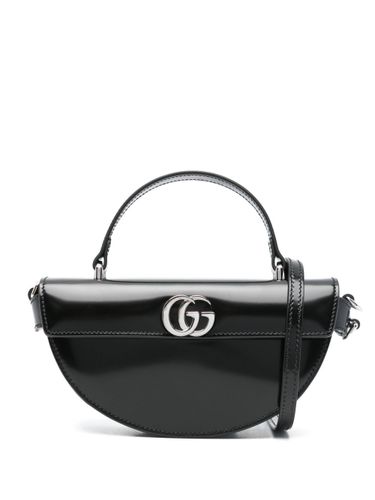 Gucci Halfmoon Leather Handbag - Gucci - Modalova
