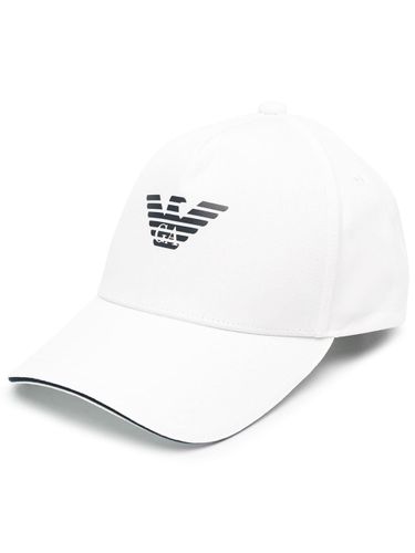 Emporio Armani Logo Cotton Cap - Emporio Armani - Modalova