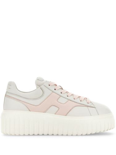 Hogan H-Stripes Leather Sneakers - Hogan - Modalova