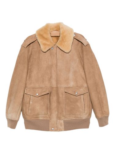 Prada Leather Jacket - Prada - Modalova