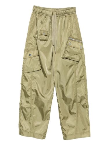 GANNI Nylon Oversize Trousers - GANNI - Modalova
