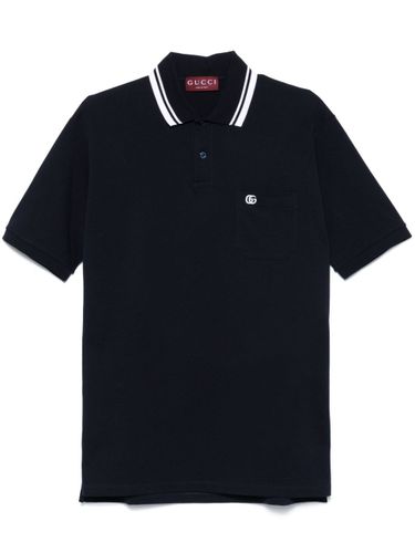 Gucci Cotton Embroidered Polo - Gucci - Modalova