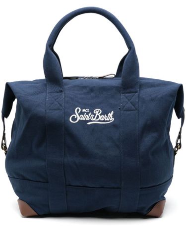 Travel Bag With Embroidered Logo - MC2 Saint Barth - Modalova