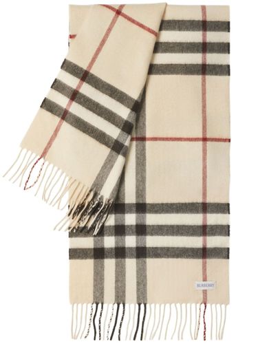 Burberry Giant Check Cashmere Scarf - Burberry - Modalova