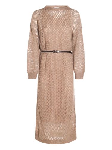 Brunello Cucinelli Wool Long Dress - Brunello Cucinelli - Modalova