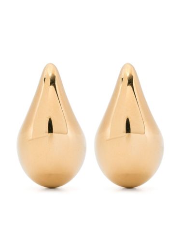 Drop Small Silver Earrings - Bottega Veneta - Modalova