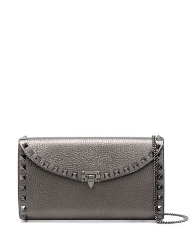 Leather Rockstud Mini Bag With Strap - Valentino Garavani - Modalova