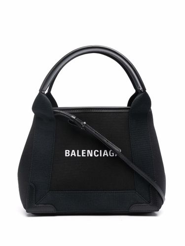 Navy Cabas Xs Canvas Tote Bag - Balenciaga - Modalova