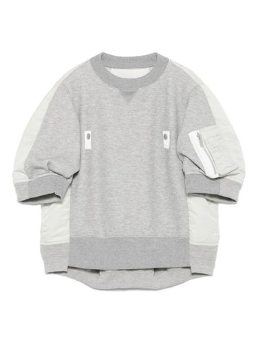 Sacai Cotton And Nylon Pullover - Sacai - Modalova