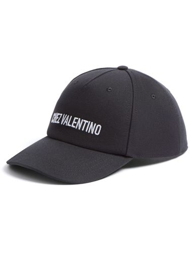Chez Valentino Baseball Cap - Valentino Garavani - Modalova