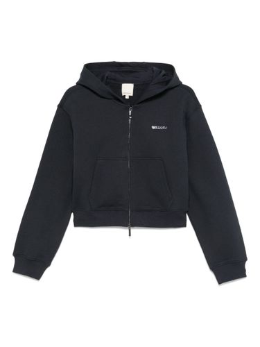 Emporio Armani Cotton Zipped Hoodie - Emporio Armani - Modalova