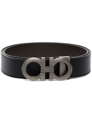 Ferragamo Gancini Leather Belt - Ferragamo - Modalova