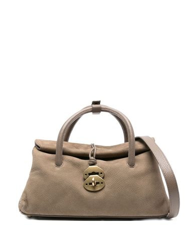 Dotta Jones Small Suede Leather Handbag - Zanellato - Modalova