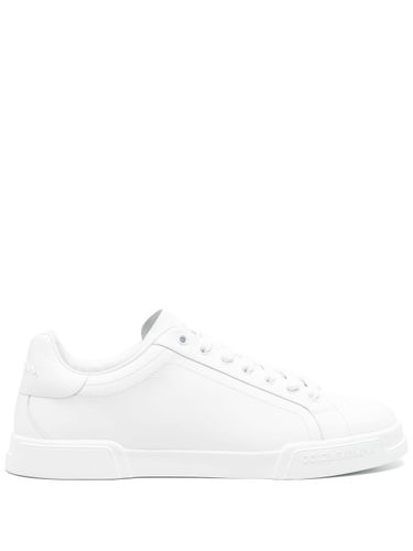 Portofino Leather Sneakers - Dolce & Gabbana - Modalova