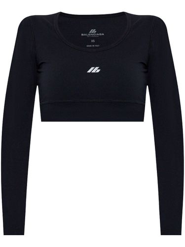Balenciaga Logo Cropped Top - Balenciaga - Modalova