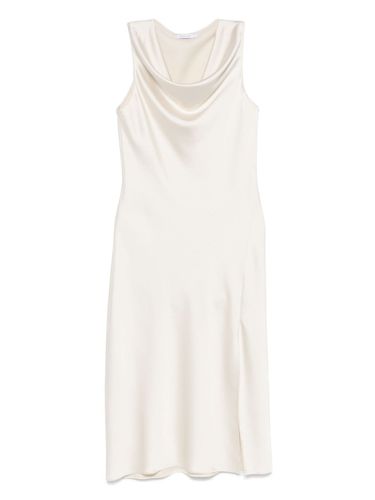 Patrizia Pepe Satin Midi Dress - Patrizia Pepe - Modalova