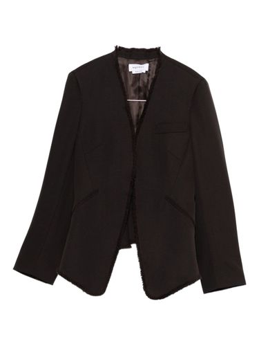 Wool Single-Breastded Jacket - Alexander McQueen - Modalova