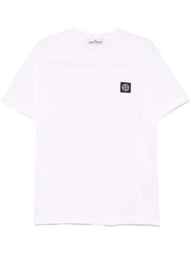 Stone Island Logo T-Shirt - Stone Island - Modalova